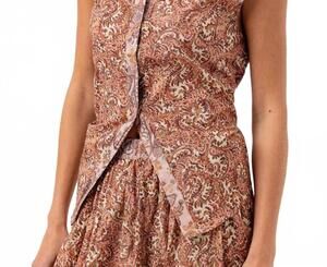 NEW SUNDAYS arlyn shirt in floral vine
